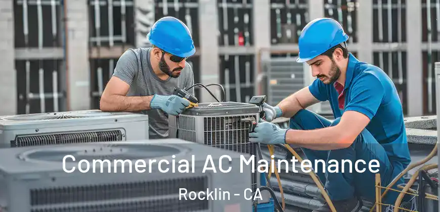  Commercial AC Maintenance Rocklin - CA