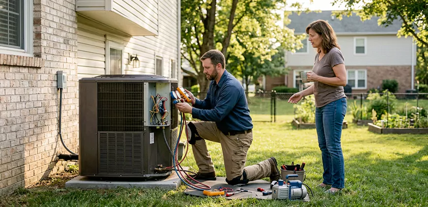 HVAC Replacement in Rocklin