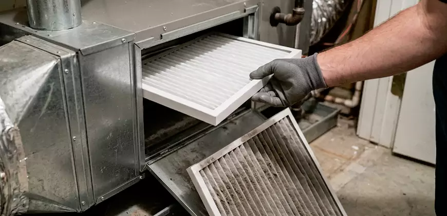 Window and Split Unit Filter Cleaning in Rocklin