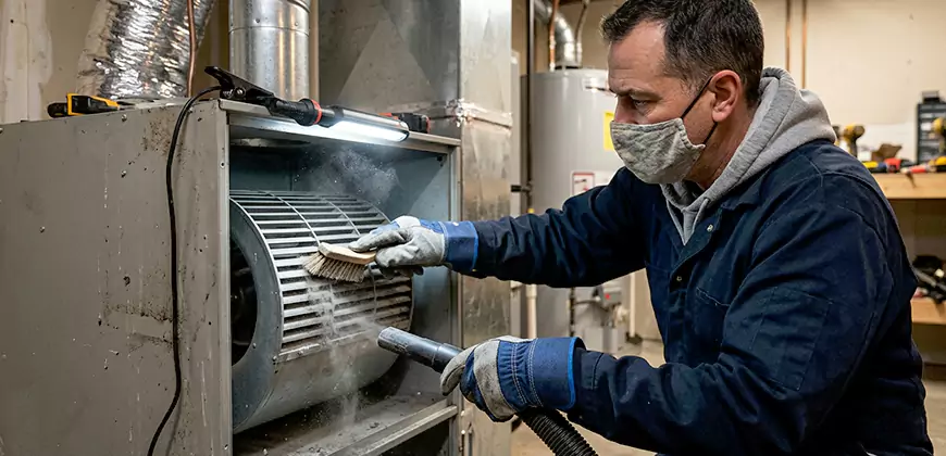 Commercial Vent Decontamination in Rocklin