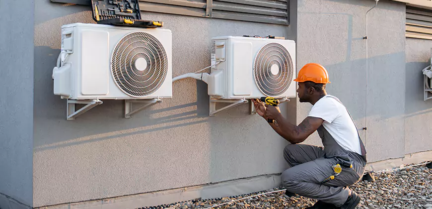 Central AC Outdoor Unit Cleaning in Rocklin