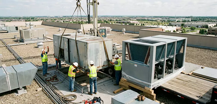 Warehouse and Industrial HVAC Replacement in Rocklin