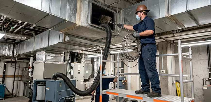 Commercial Ventilation System Cleaning in Rocklin