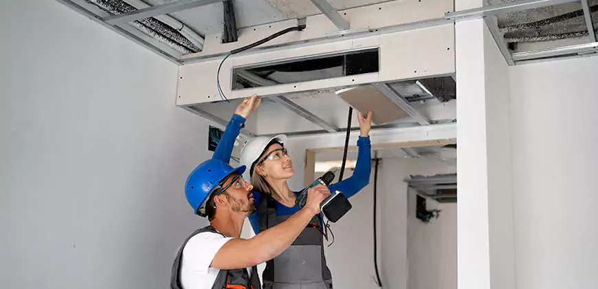 Duct Insulation and Condensation Repair in Rocklin
