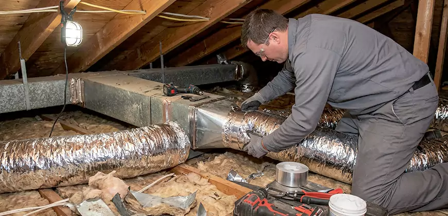 Furnace Ductwork Replacement in Rocklin