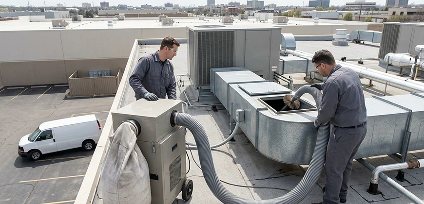 Commercial and Industrial Duct Cleaning in Rocklin