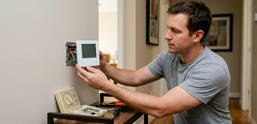 Heat Pump Thermostat Configuration in Rocklin